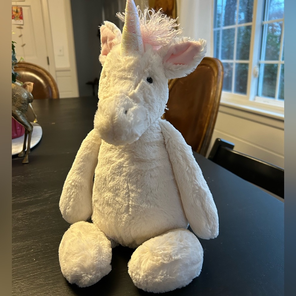 Jellycat large bashful unicorn NWT